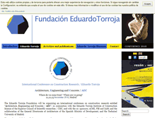 Tablet Screenshot of fundacioneduardotorroja.org